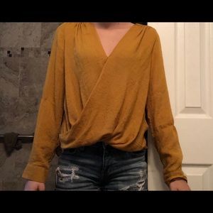 A cute long sleeve blouse for any occasion!